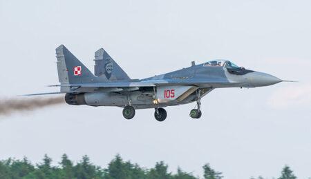 105_Polish_Air_Force_MiG-29A_Fulcrum_ILA_Berlin_2016_11-scaled-e1678970589463.jpg