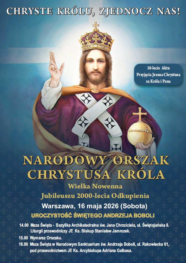 Orszak Chrystusa Króla_plakat