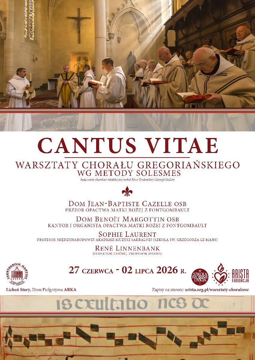 Plakat warsztaty Chorałowe