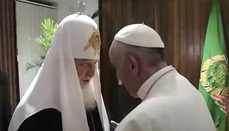 El obispo español asesora al Patriarca de Moscú… y al Papa.  Se trata de fe en el evangelio.