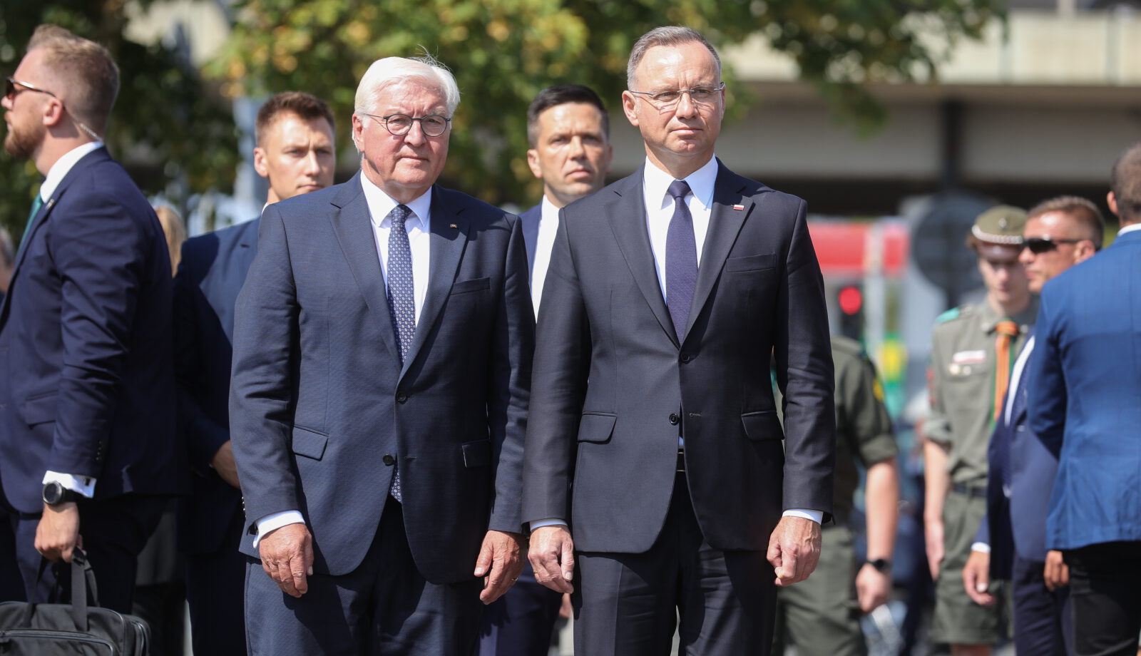 Prezydencki Polski i Niemiec upamiętnili ofiary rzezi Woli. Demonstranci: „Chcemy reparacji!”