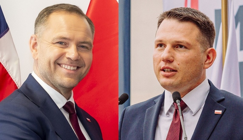 Ustawy do zawetowania i pakt senacki PiS-Konfederacja. Czyli o czym rozmawiali Nawrocki i Mentzen