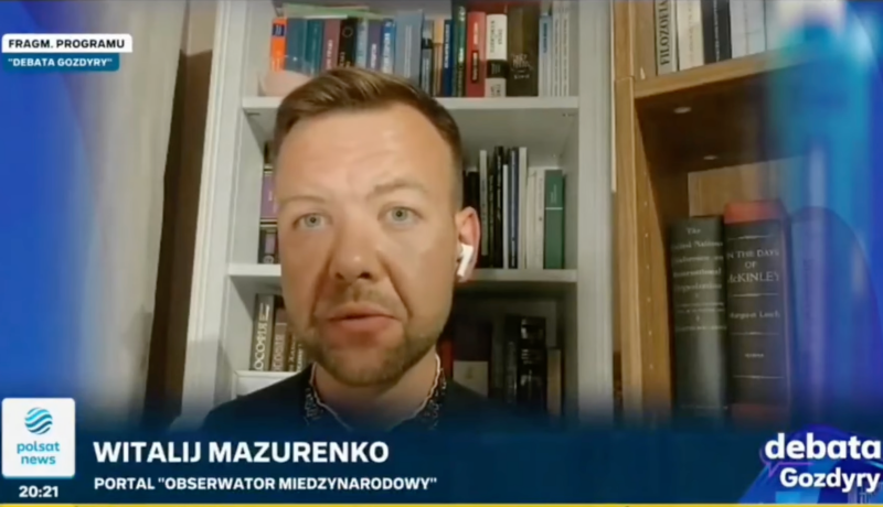 Ukraiński dziennikarz znieważył Prezydenta Rzeczypospolitej Polskiej. Stracił pracę w polskim portalu