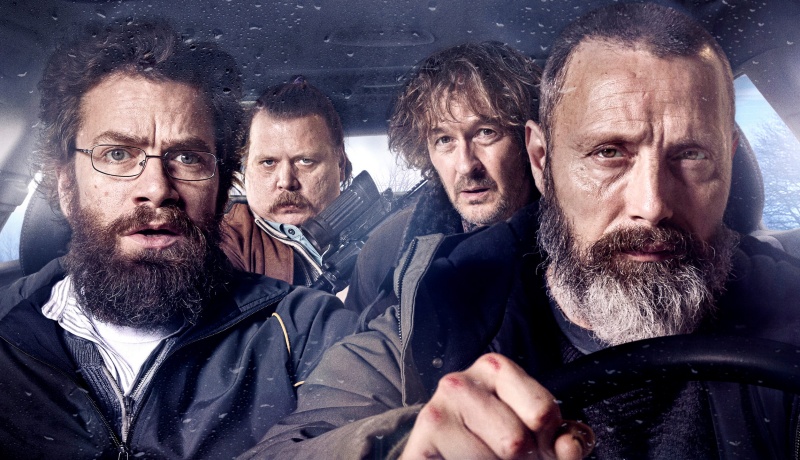 A shot between the eyes - to the snowflakes! Scandinavians remind themselves what it means to be a man?