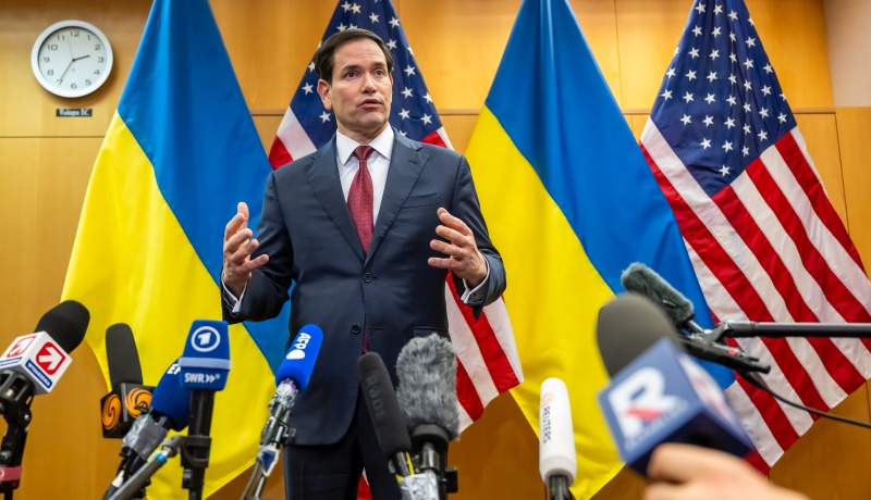 Marco Rubio poroča o napredku v mirovnih pogovorih v Ženevi