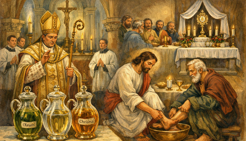 Symbols in the Liturgy of Holy Week #2 – Holy Thursday